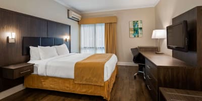 Best Western Laval-Montréal - Chambre avec un lit