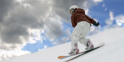 Bonjour Nature - snowboarding.