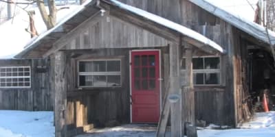 Exterior of the Sugar Shack Le Blairfindie.