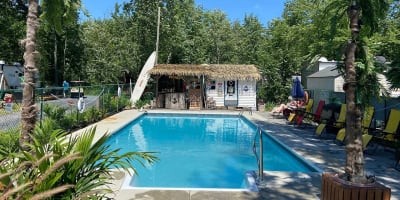 Camping Domaine du Lac - Small outdoor pool