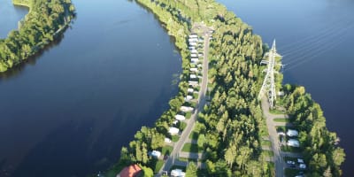 Camping du Parc de l’île Melville - Aerial view