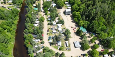 Camping Mastigouche - Aerial view