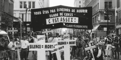 Active Grieving - The Aesthetic Activism of ACT UP Montréal.