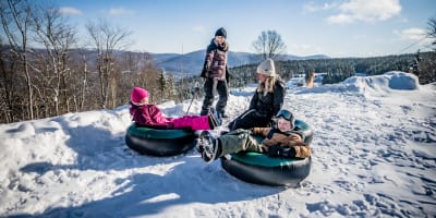 Centre récréotouristique des Hautes Terres - Snow tubing