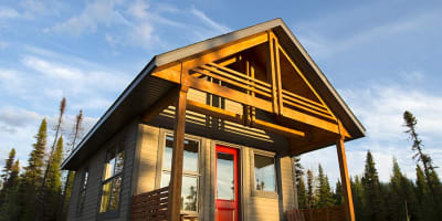 Chalet de la réserve faunique de Port-Cartier–Sept-Îles.