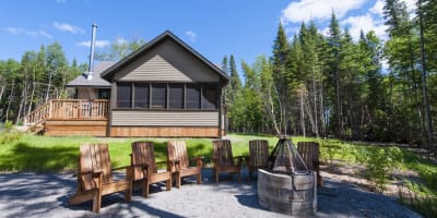 Cabins at réserve faunique de Rimouski