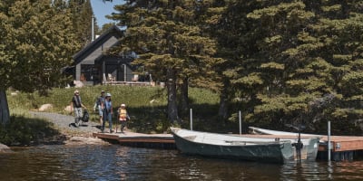 Chalets de la réserve faunique de Rimouski