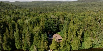 Cabins at parc national du Mont-Tremblant