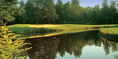 View of the Club de golf Sorel-Tracy Les Dunes.
