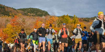 Coupe des 3 sommets au Mont-Orford - Automne.