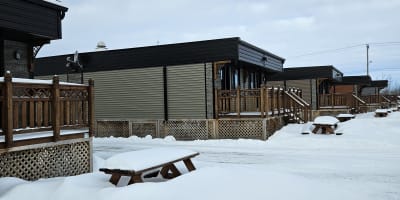 Parc Octopus en hiver.