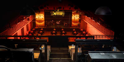Salle de spectacle de l'Espace Diffusion.