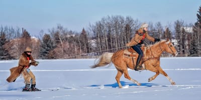 SKIJOERING de Mirabel.