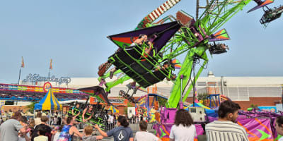 Manège à l'Expo agricole de Sorel-Tracy.