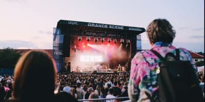 Scène au Festival international des Rythmes du Monde.