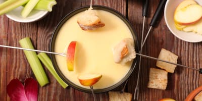 Fromagerie L'Ancêtre - Cheese fondue.