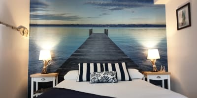 Room at Gîte L'Antre d'Eux.