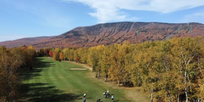 Golf Mont-Ste-Anne in Fall