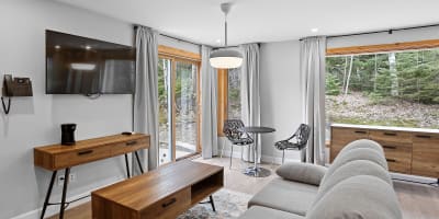 Suite at the Far Hills Hotel.