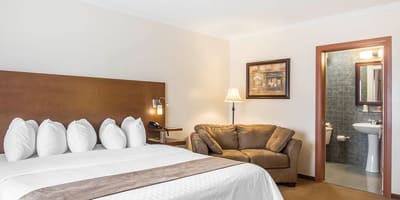 Room at Le Danube Bleu.