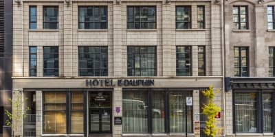 Hôtel Le Dauphin Montréal Centre-Ville - Facade