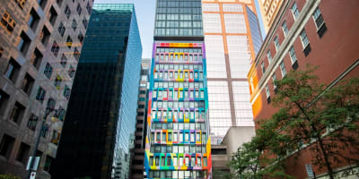 Hôtel Le Germain Montréal - Grande bâtisse colorée