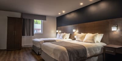 Hôtel Marineau La Tuque - Room with two beds