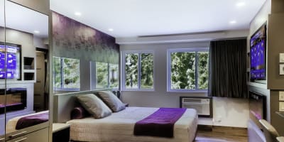 Hôtel-Motel Idéal Lajeunesse, room 'Flirtatious'