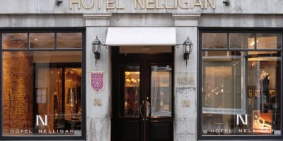 Facade of Hôtel Nelligan