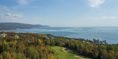 Terrain de golf.
