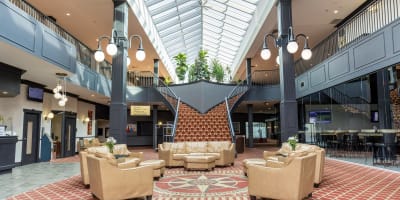 Lobby, Hôtel Rimouski.