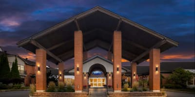 Exterior of the Best Western Hotel St-Jérôme.