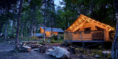 Huttopia Les Deux Lacs – Laurentides 