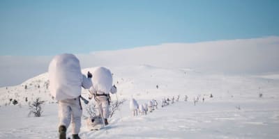 Photograph from the exhibition “Distant Early Warning” – The uncertain future of the Arctic.