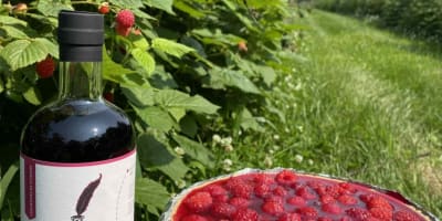 Produits de la framboise.
