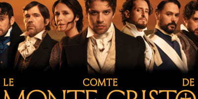 Affiche de la pièce de théâtre le Comte de Monte Cristo.