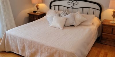 Chambre La Jeanne d'Arc au gîte Le Grandelinois.