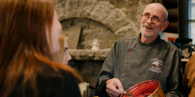 Artisan chocolatier.