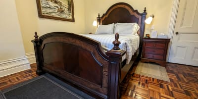 Chambre du gîte Manoir aux Pains d'Épices.