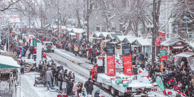 Le marché de Noël de l'Assomption.