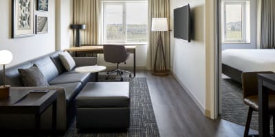 Suite at the Residence Inn by Marriott Montreal Airport.