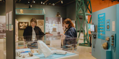 Exposition intérieure au Musée Minero