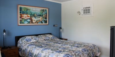 Chambre au Motel Le Marigot.