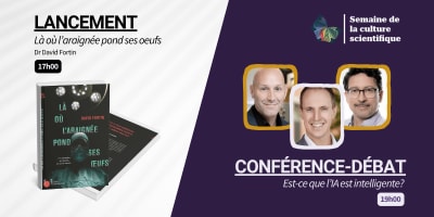  Lancement du nouveau livre du Dr David Fortin.