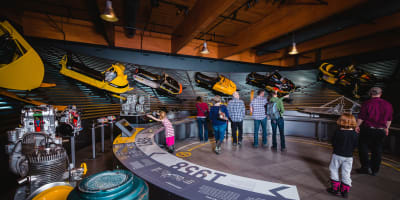 "All about passion" exhibit at Museum of Ingenuity J. Armand Bombardier.