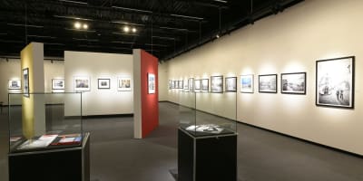 Exhibit room.