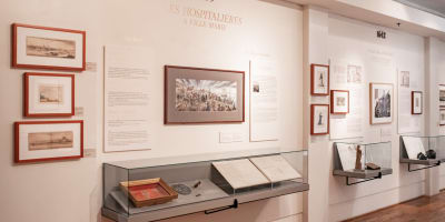 Exhibit at the Musée des Hospitalières des l'Hôtel-Dieu de Montréal.