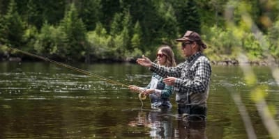 Parc national de la Jacques-Cartier - Day Fishing
