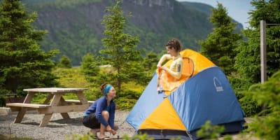Parc national du Bic - Camping