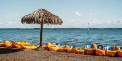 Plage de Saint-Zotique.
